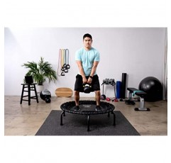 JumpSport 350 PRO 실내 고강도 피트니스 트램펄린, 39인치 | 36개의 프리미엄 EnduroLast 4 탄성 코드 | 7가지 설정으로 맞춤형 바운스 | 300파운드 중량 평가 | 350개 이상의 동영상에 대한 60일 무료 평가판