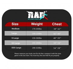 RAD 네오프렌 땀 사우나 정장 남성 체중 감소 운동 사우나 정장 여성용 스포츠 운동 피트니스