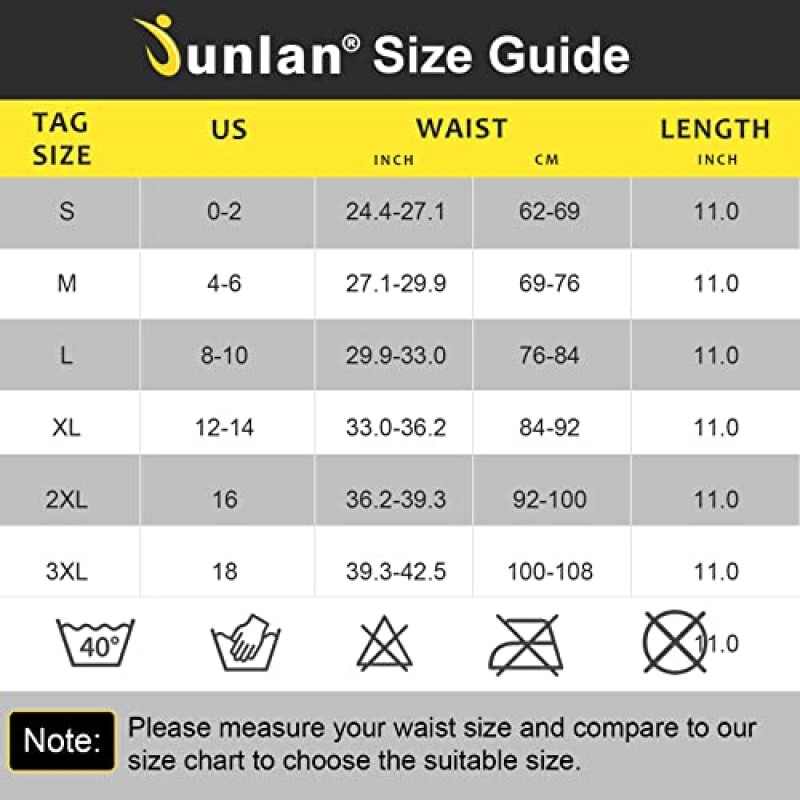 여성용 Junlan 사우나 땀 허리 트레이너 5개의 강철 뼈가 있는 3분할 모래시계 땀 트리머
