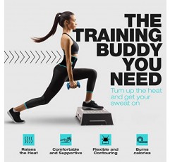 여성 및 남성용 ActiveGear 허리 트리머 - 탄탄한 룩을 위한 땀 밴드 허리 트레이너 벨트 - 강화 트림 및 더블 벨크로
