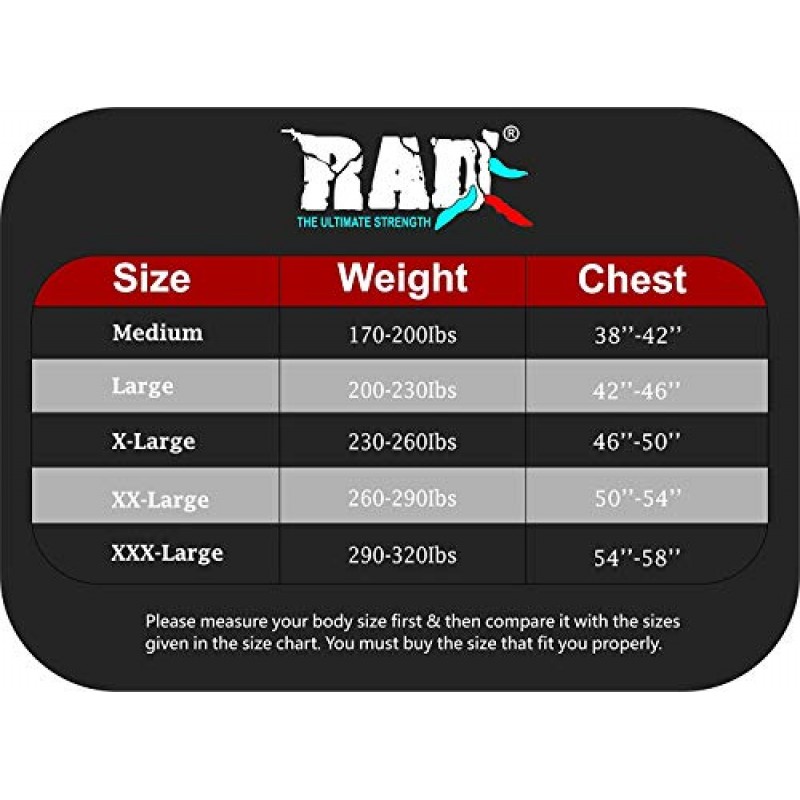 RAD 네오프렌 땀 사우나 정장 남성 체중 감소 운동 사우나 정장 여성용 스포츠 운동 피트니스