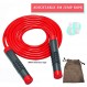 여성 운동을위한 OSAMMON 가중 점프 밧줄, 조정 가능한 무거운 점프 밧줄 운동 Crossfit Fitness Rope Speed ​​Training 건너 뛰는 밧줄