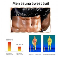 남성과 여성을위한 사우나 슈트 땀을 흘리는 사우나 슈트 까마귀가있는 사우나 슈트 긴 소매 사우나 슈트 체육관 운동 땀복 방수 비 립 피트니스 슈트 셰이퍼 히트 트래핑 슈트 (코트 _3XL)