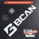 BCAN 40/48" 접이식 미니 트램펄린 최대 하중 330lbs/440lbs, 조절 가능한 폼 손잡이가 있는 피트니스 리바운더, 성인용 운동 트램펄린 실내/정원 운동