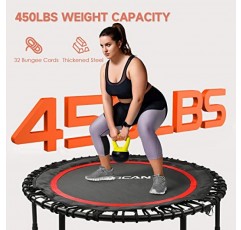 BCAN 450/550 LBS 접이식 미니 트램펄린, 번지가 있는 40