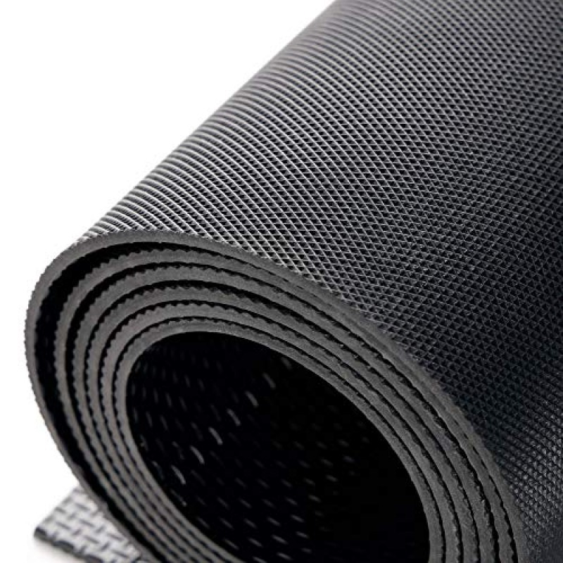 CyclingDeal 자전거 자전거 트레이너 바닥 매트 - 실내 사이클용 Ergo Mag 유체 실내 자전거와 호환되는 스테퍼 - 운동 장비용 바닥 두꺼운 매트 - 체육관 바닥재