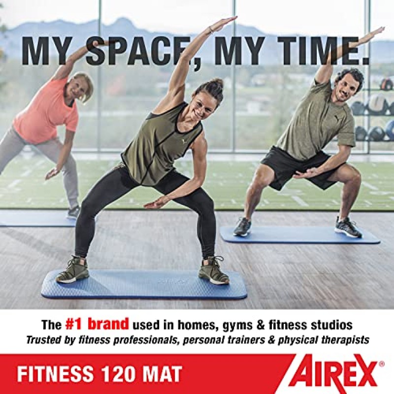 Airex 피트니스 운동 매트, 파란색(47