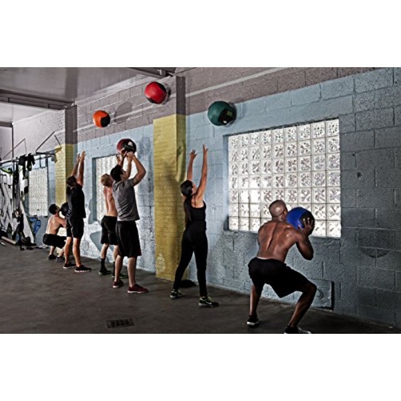 RAGE Fitness 10인치 소프트 메디신 볼, 월 볼, 크로스핏 트레이닝, 강화된 솔기로 수작업으로 제작, MADE IN USA