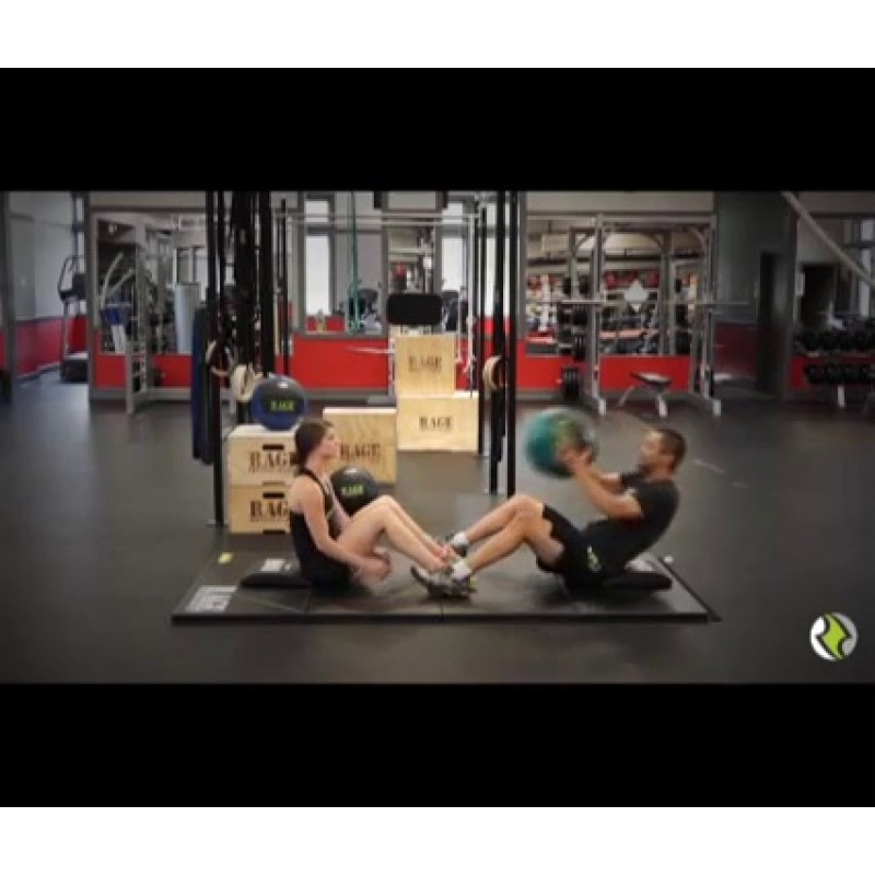 RAGE Fitness 10인치 소프트 메디신 볼, 월 볼, 크로스핏 트레이닝, 강화된 솔기로 수작업으로 제작, MADE IN USA