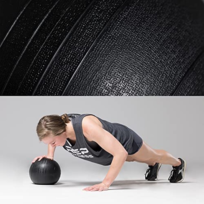 근력 및 컨디셔닝, 슬램 볼 운동 및 심장 강화 운동을 위한 REP FITNESS V2 슬램 볼(5, 10, 15, 20, 25, 30, 35, 40, 45, 50, 60, 70, 100lbs)