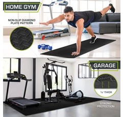 ProsourceFit 퍼즐 운동 매트 ½”, 홈 체육관용 EVA 연동 폼 바닥 타일, 홈 운동 장비용 매트, 어린이용 바닥 패딩, 24 SQ FT, 48 SQ FT, 144 SQ FT 팩으로 제공