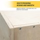 Holleyweb 3 in 1 Wood Plyo Box, 플라이오메트릭 점프 박스 건너뛰기, 점프, 박스 점프, 스쿼트, 딥, 안전을 위한 둥근 모서리용 미끄럼 방지