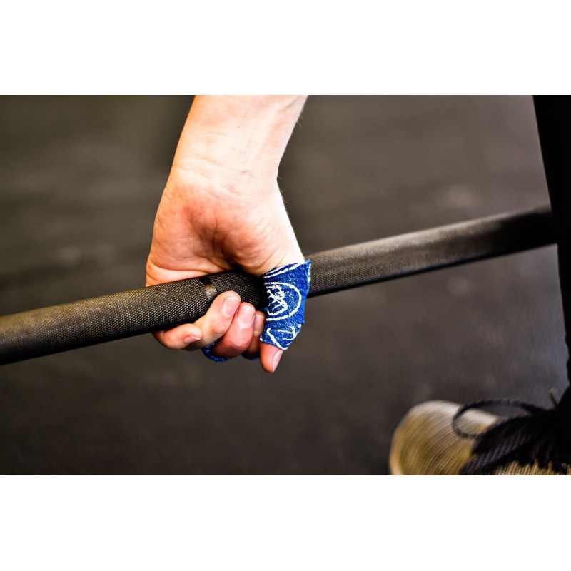 WOD Nation 역도 후크 그립 테이프 - 벌크 팩 23피트/롤 - 역도, 크로스 트레이닝을 위한 편안하고 신축성 있는 운동 테이프 - 엄지손가락, 손목 및 손가락 보호