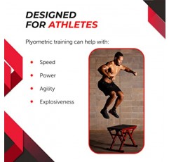 Stamina X Plyo Box - 조절 가능한 높이 12