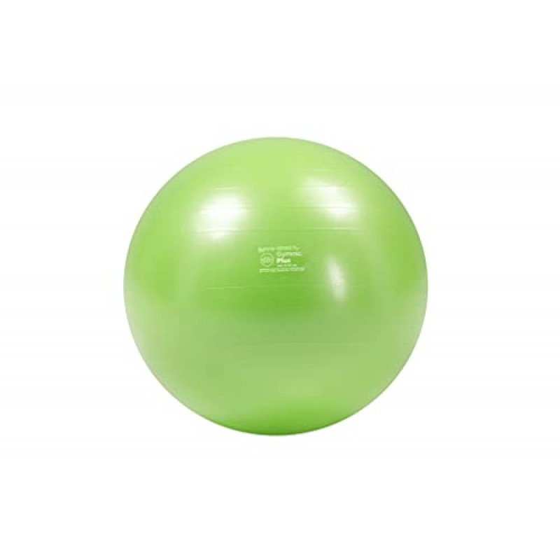 Gymnic Plus 파열 방지 운동공, 녹색(75cm)
