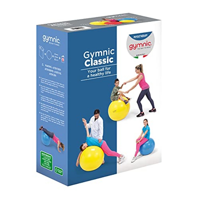 Gymnic Physio 운동 공, 블루 (95 cm)