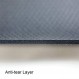 RevTime 초대형 운동 매트 6 x 6피트(72" x 72" x 1/4"+) 홈 유산소 운동 및 요가 운동을 위한 7mm 두께 및 고밀도 매트, 내구성이 뛰어난 체육관 매트, 검정색