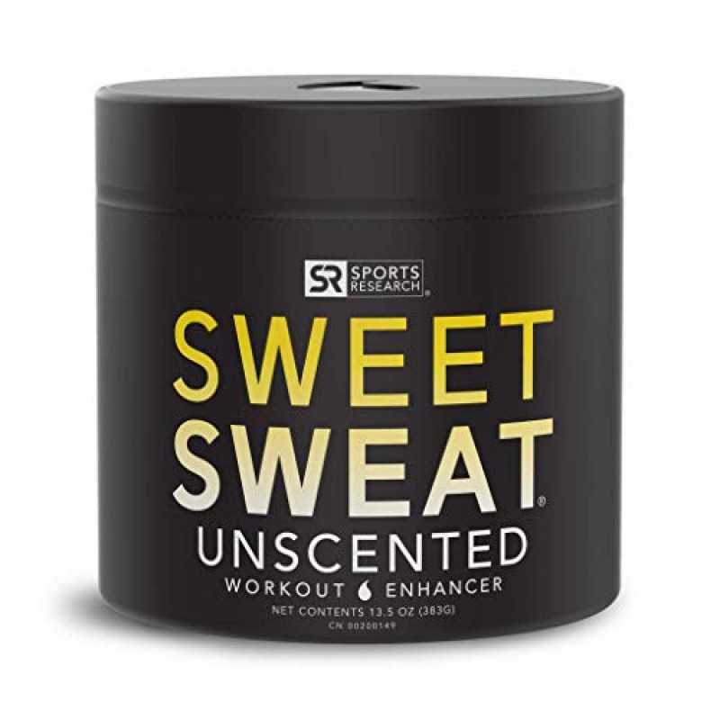 Sports Research Sweet Sweat 오리지널 웨이스트 트리머(핑크, 스몰) & 무향 Sweet Sweat 13.5온스 병 번들