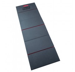 Pro Lift C-5006 접이식 EVA 매트 - 피로 방지 EVA 폼 시트(6겹) - 차고, 피크닉, 원예, 캠핑 및 야외 활동에 적합, 블랙/레드