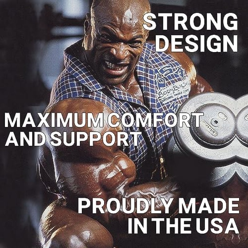 Schiek Ronnie Coleman 시그니처 시리즈 리프팅 장갑 - 역도 그립 장갑