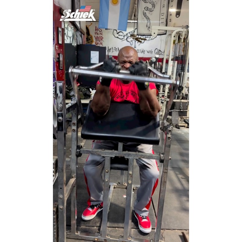 Schiek Ronnie Coleman 시그니처 시리즈 리프팅 장갑 - 역도 그립 장갑