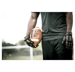 힘과 저항 훈련을 위한 POWERHANDZ 가중 안티그립 축구 장갑 - 민첩성과 팔 힘 향상 - 홈 트레이닝