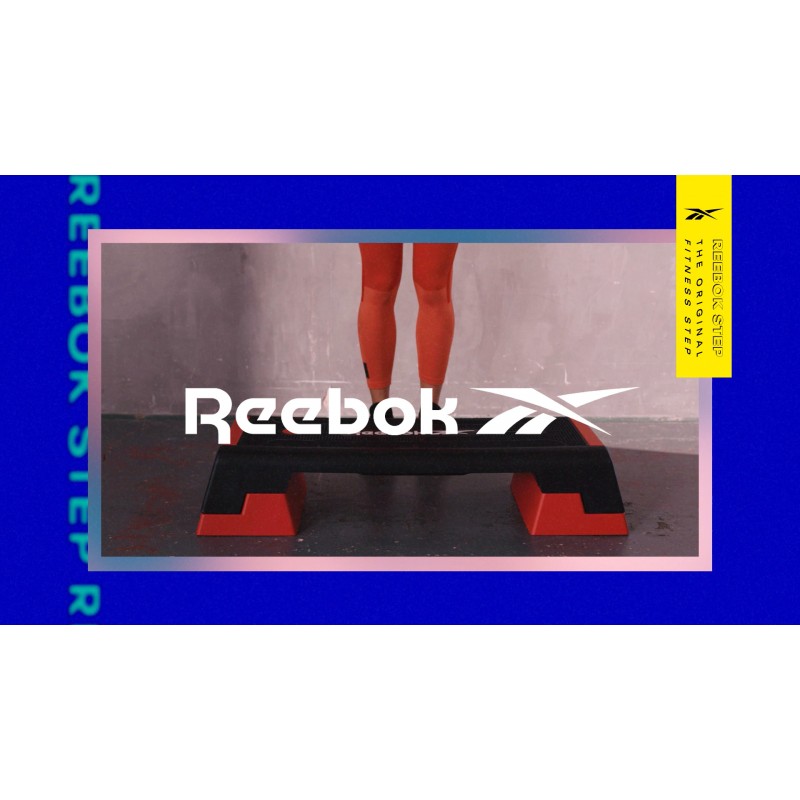 Reebok Fitness 다목적 조절 가능한 에어로빅 및 근력 운동 HIIT, 심장 강화 및 일반 세션용 운동 단계 플랫폼