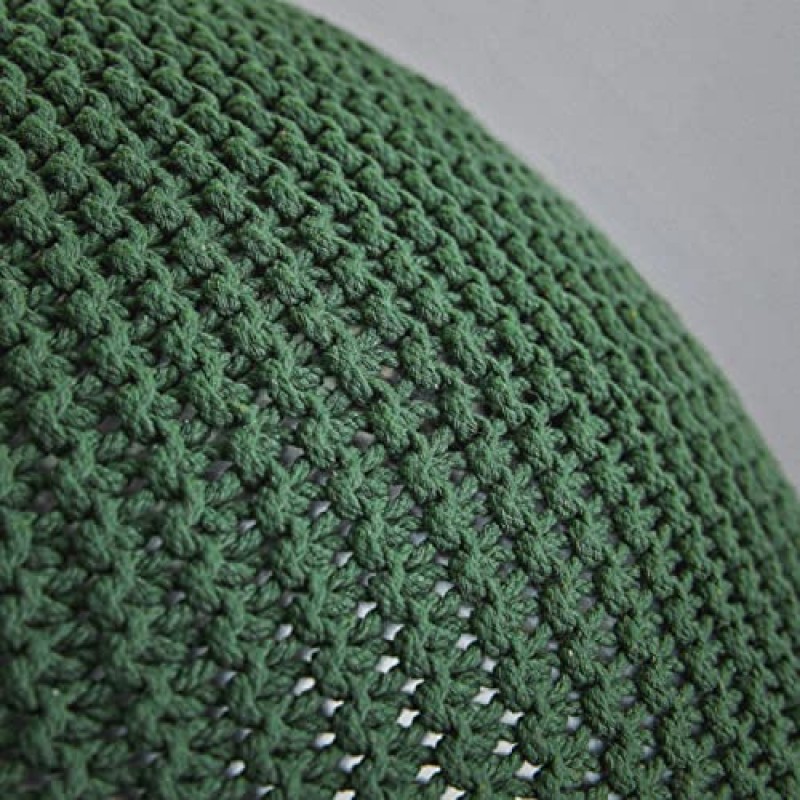 ART 솔방울 요가볼 크로셰 의자 커버, 운동볼 크로셰 커버 - 55cm 및 65cm용 탄생 볼, 안정성 볼, 피트니스 볼, 밸런스 볼, 운동 볼 커버, 사무실 의자용 수제 크로셰 커버