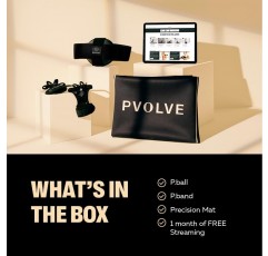 PVOLVE 시그니처 번들 - 전신 운동을 위한 홈 체육관 피트니스 장비 - 강화 및 탄력 강화