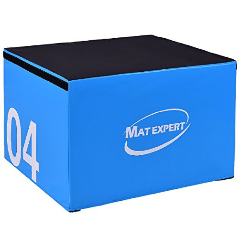 MAT EXPERT 3 in 1 플라이오메트릭 박스, 점프 훈련 및 컨디셔닝용 폼이 포함된 점프 박스