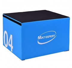 MAT EXPERT 3 in 1 플라이오메트릭 박스, 점프 훈련 및 컨디셔닝용 폼이 포함된 점프 박스