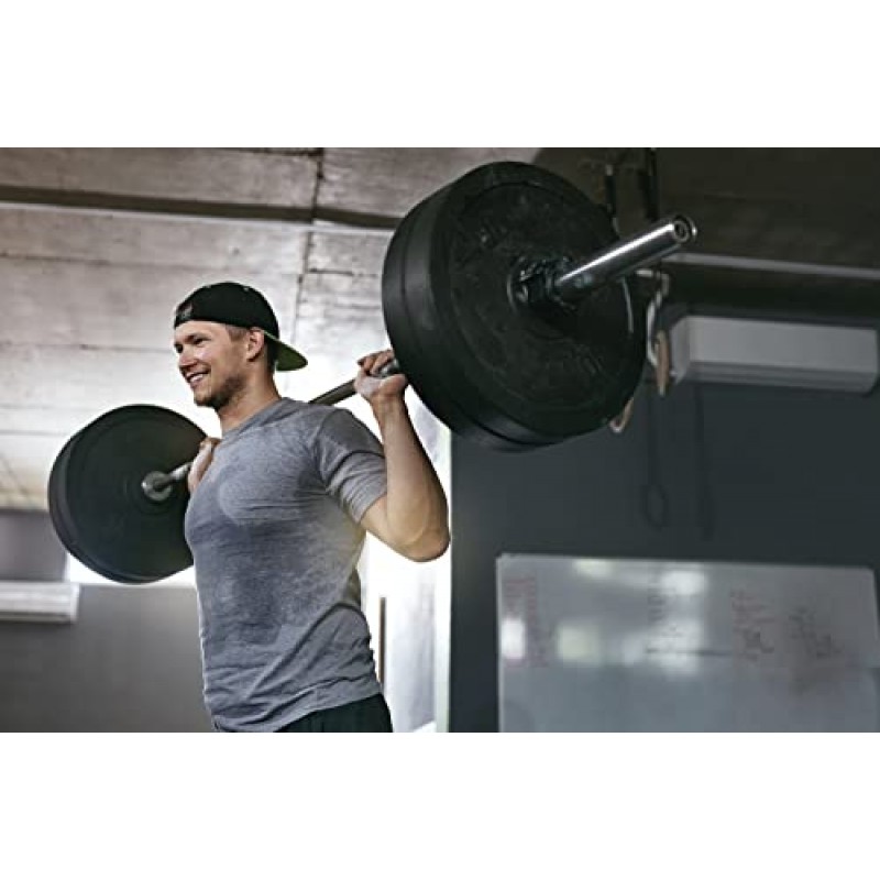 Clout Fitness 바벨 클램프 칼라 2인치 올림픽 사이즈 바벨용
