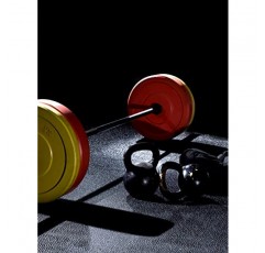 Clout Fitness 바벨 클램프 칼라 2인치 올림픽 사이즈 바벨용