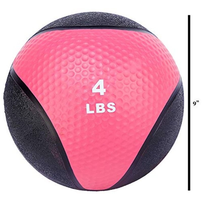 BalanceFrom Workout 운동 피트니스 가중 메디신 볼, 월 볼 및 슬램 볼