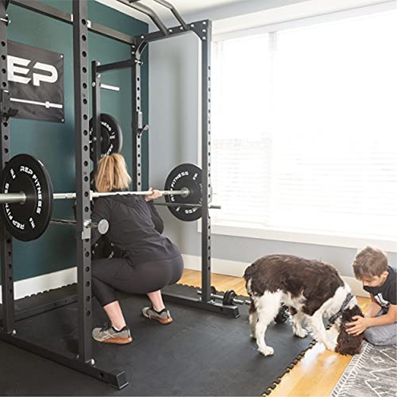 REP FITNESS 근력 및 컨디셔닝 운동과 역도용 15파운드 컬러 범퍼 플레이트, 1~3년 보증, 냄새 없음