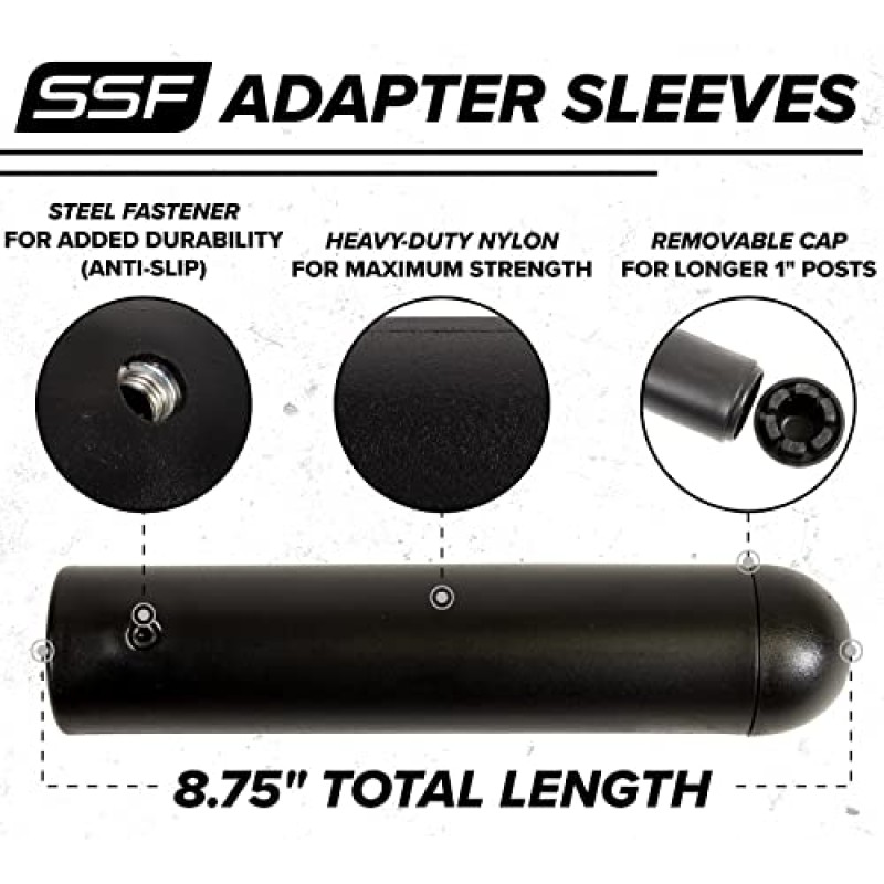 SERIOUS STEEL FITNESS 나일론 올림픽 어댑터 슬리브 8