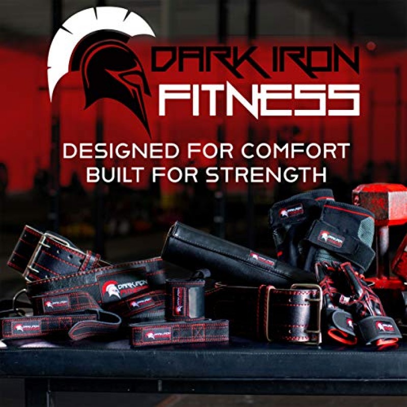 Dark Iron Fitness 2인치 올림픽 바벨 클램프 - 퀵 릴리스 웨이트 플레이트 클립 - 블랙