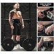 RDX 역도 벨트 자동 잠금 장치, 6.5" 패딩 처리된 등 지지대, 남성 여성 체육관 피트니스 근력 운동, 보디빌딩 파워리프팅 역도 운동, 데드리프트 스쿼트, 프로 운동 장비