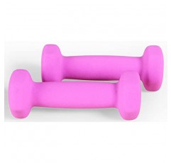 BalanceFrom 네오프렌 덤벨 핸드 웨이트, 미끄럼 방지, 롤 방지, 육각 모양 다채로운, 스탠드와 쌍 또는 세트