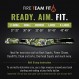 남성용 및 여성용 Fire Team Fit 역도 벨트, 6인치, 보디빌딩 및 크로스 트레이닝 운동, 스쿼트, 런지를 위한 피트니스 등 지원