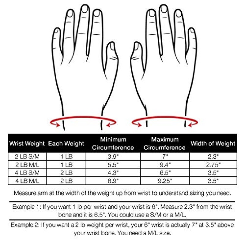 JFIT 손목 웨이트 쌍 – 2개 세트, 피트니스, 걷기, 운동용 손목 스트랩 – 다양한 크기 및 무게 옵션 – 남성 및 여성용 편안하고 통기성이 있으며 수분 흡수 웨이트 스트랩