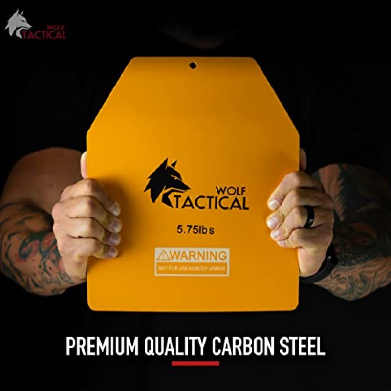 WOLF TACTICAL 곡선형 웨이트 조끼 플레이트 - 5.75/8.75/14.5LB 쌍 - 윤곽이 잡힌 인체공학적 핏 - WOD, 근력 훈련, 달리기, 고강도 운동