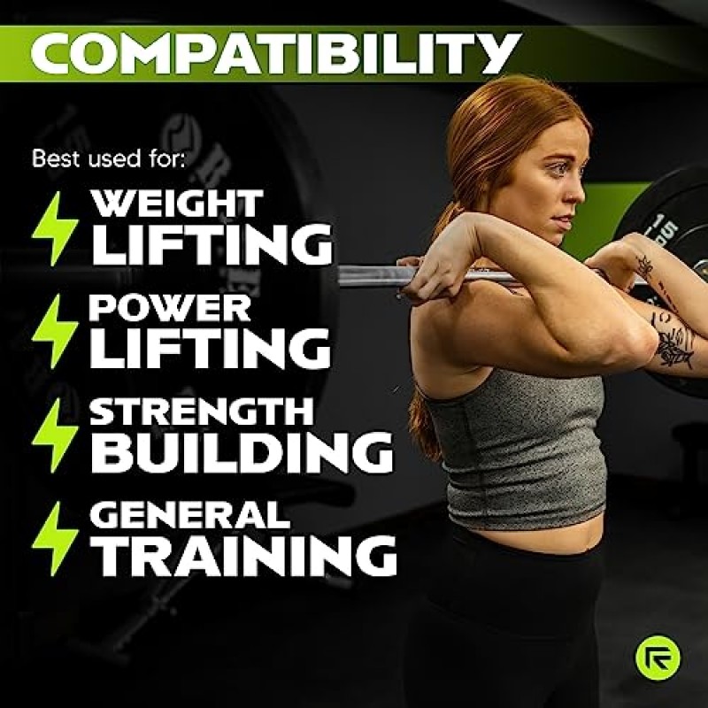 Rage Fitness 10lb 올림픽 범퍼 플레이트, 2