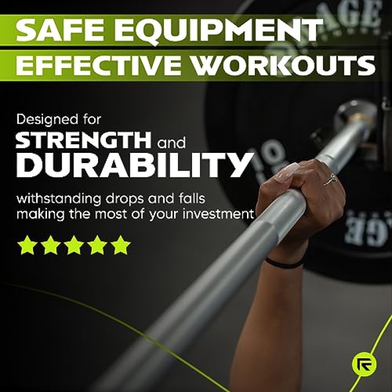 Rage Fitness 10lb 올림픽 범퍼 플레이트, 2