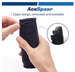 여성용 AceSpear 핸드 웨이트 1lb 2lbs 3lbs 4lbs 소프트 덤벨 2개, 에어로빅, 조깅, 달리기용 분리형 워킹 웨이트