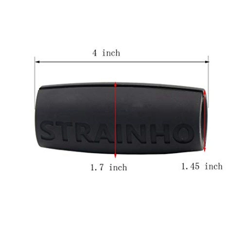 손용 Strainho 덤벨 그립, 덤벨 어댑터용 미끄럼 방지 바벨 그립, 역도용 두꺼운 핸들 바 그립, 여성용 근육 강화용 바벨 커버, 올림픽 리프트 및 근력 트레이닝