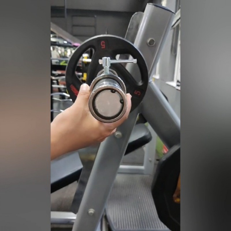 폭스 베이비 바벨 칼라, 퀵 릴리스 스테인레스 스틸 쌍 2 인치 올림픽 웨이트 바 플레이트 잠금 칼라 클립 피트니스 운동을위한 바벨 클램프 역도 훈련