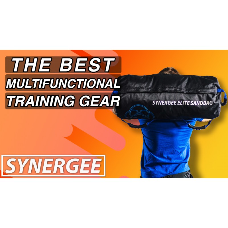 Synergee 조정 가능한 피트니스 샌드백. 필러 백이 포함된 조절 가능한 샌드백 - 헤비듀티 웨이트 백