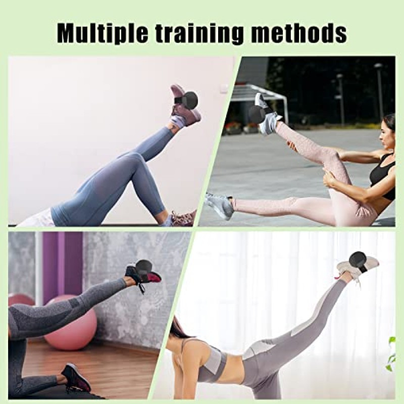 Dionyons Tibialis Trainer-2 PCS 경골 바 다리 무게, 팁 바 피트니스 조절 가능 여성 남성 무게 덤벨 발목 스트랩, 발가락 위 무릎 장비 ATG 신 부목 릴리프 강도 운동 (스트랩 및 휴대용 가방)