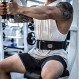 역도 벨트, 역도 벨트, 운동 체육관 파워 리프팅 벨트 7 인치, 크로스 트레이닝, 스쿼트, 런지를 위한 피트니스 백 지원